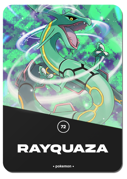 72/ RAYQUAZA