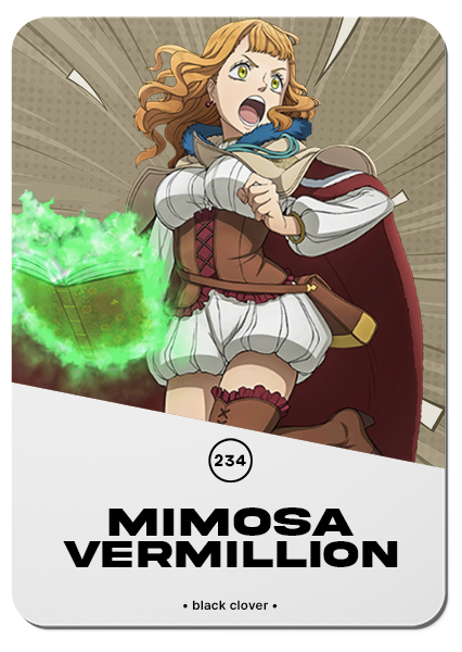 234/ MIMOSA VERMILLION