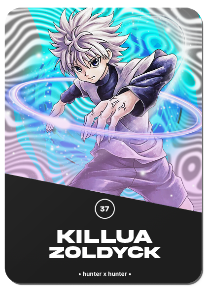 37/ KILLUA ZOLDYCK