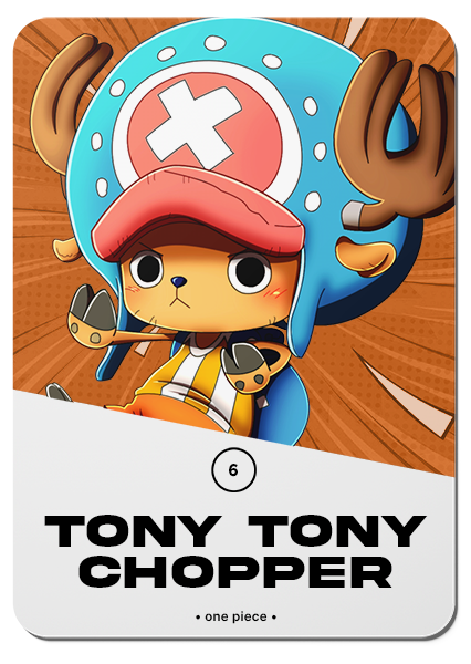 6/ TONY TONY CHOPPER