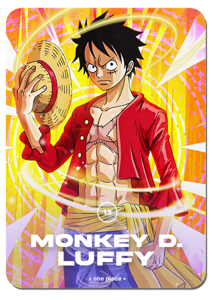 13/ MONKEY D. LUFFY